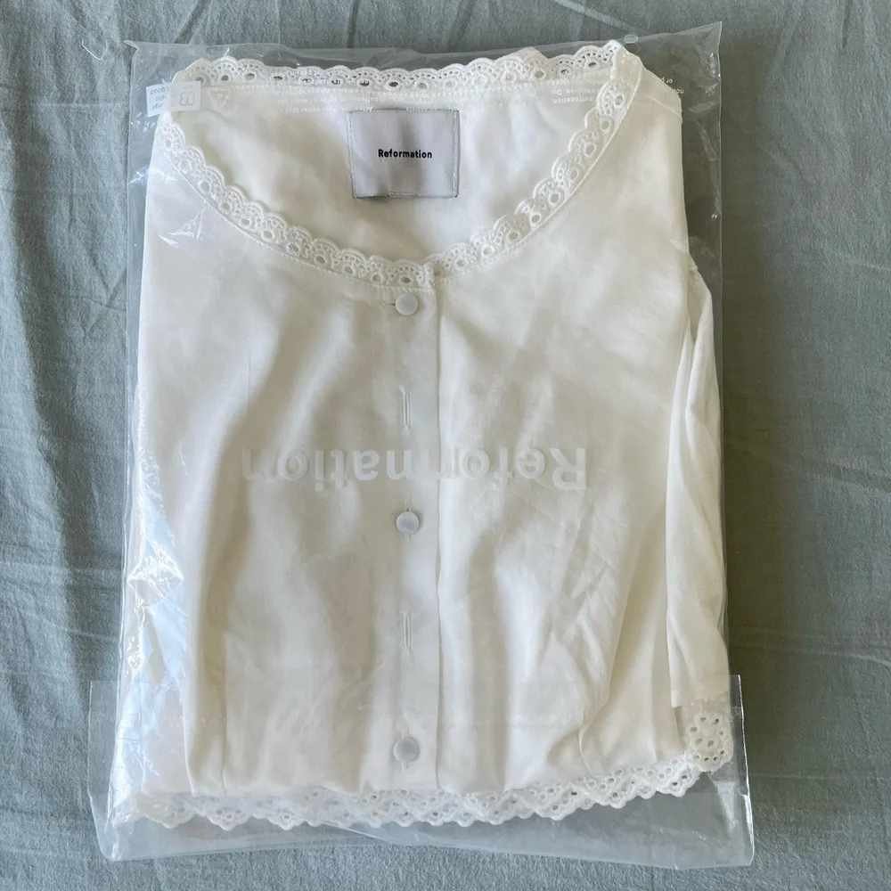 “Sale💖”Reformation Valetta Two Piece -  White - Picture 5 of 6